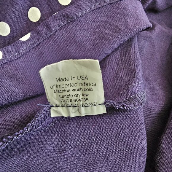 Enz’s Polka Dot A-Line Sleeveless PinUp Swing Dress, S - Picture 12 of 12